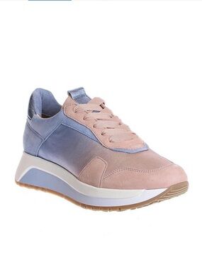 Softwaves Carlo Peach/Sky Gradient Pastel Sneakers